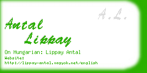antal lippay business card